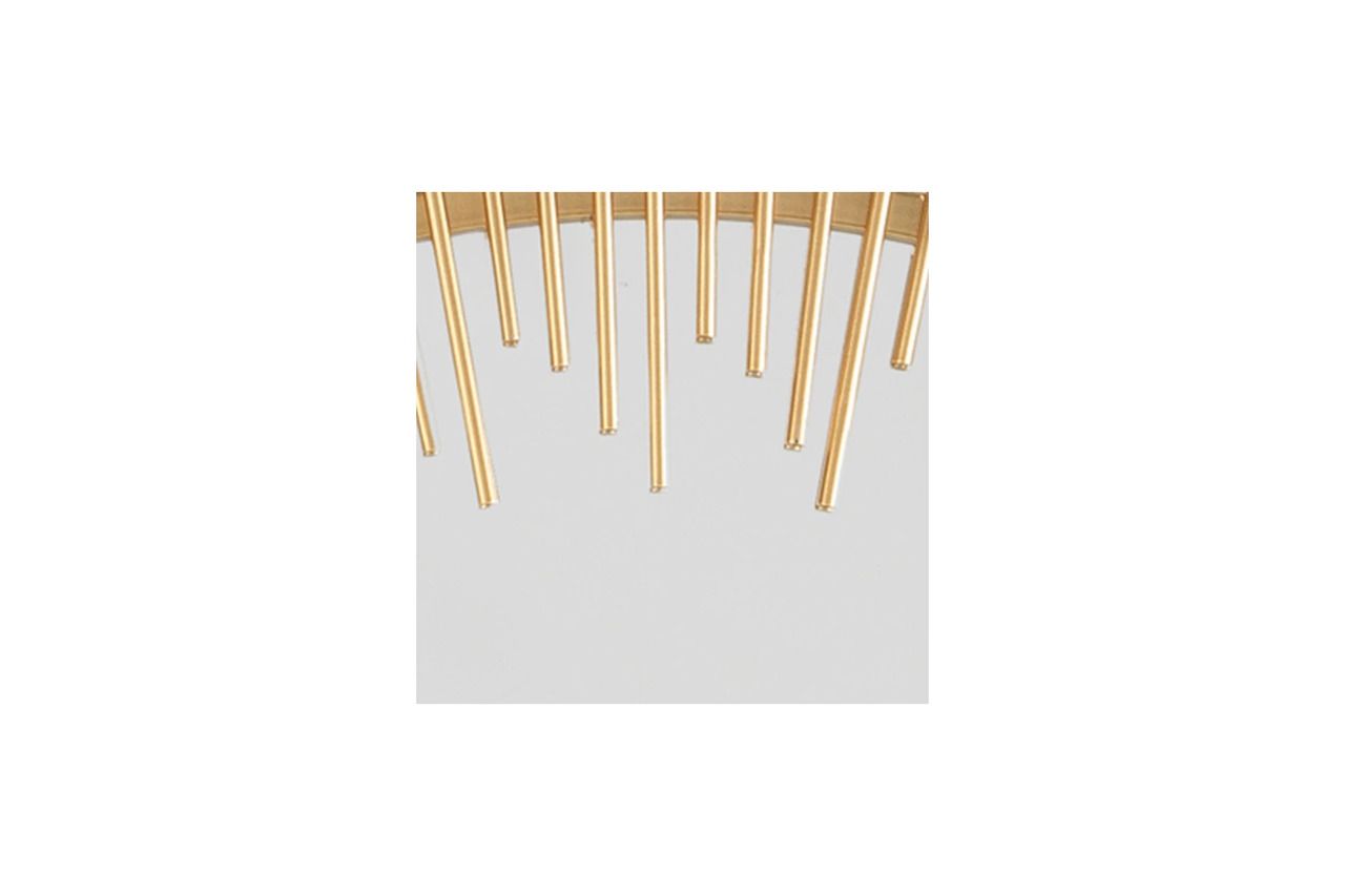 Wainport Accent Mirror In Gold A8010405