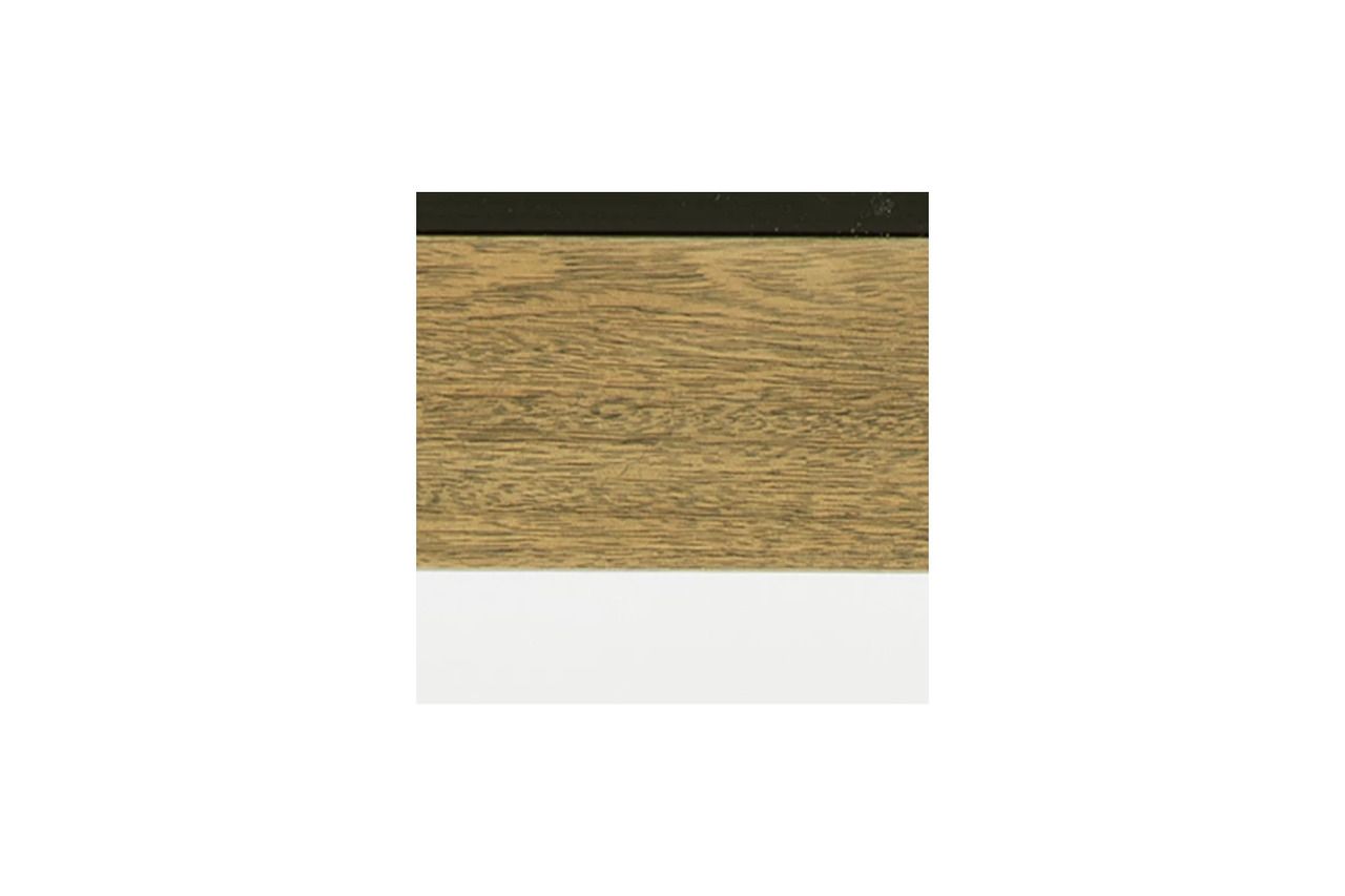 Beelman Accent Mirror In Black and Brown A8010409