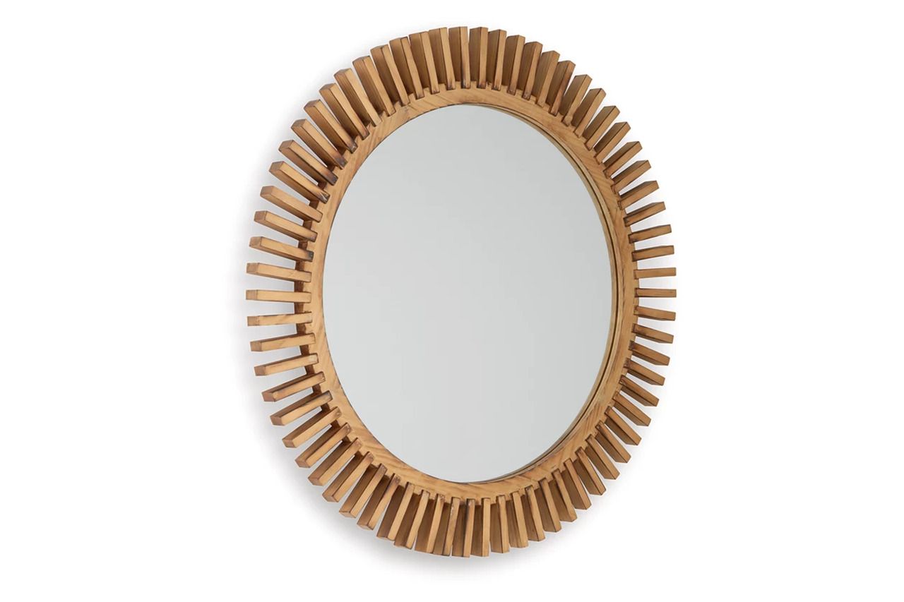 Tedwell Accent Mirror In Brown A8010410