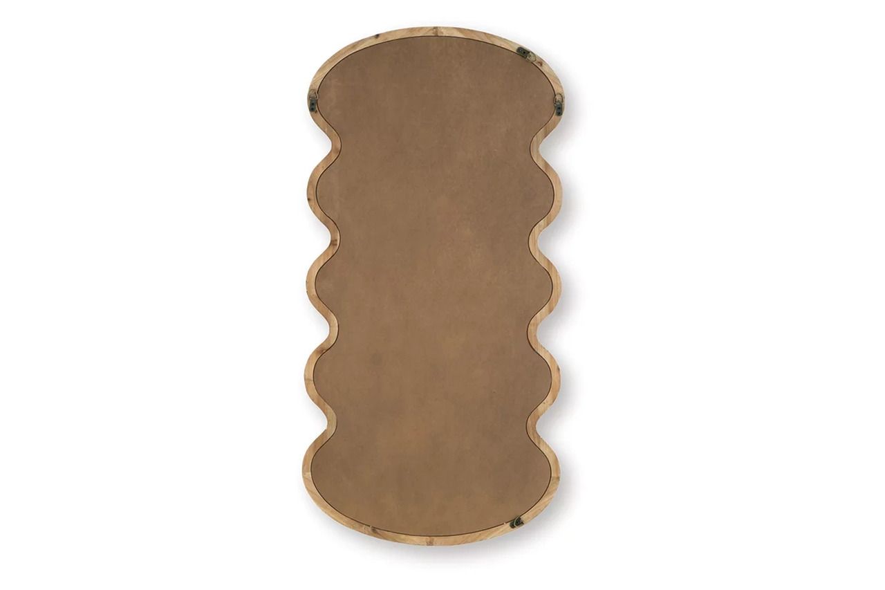 Serendis Accent Mirror In Brown A8010412