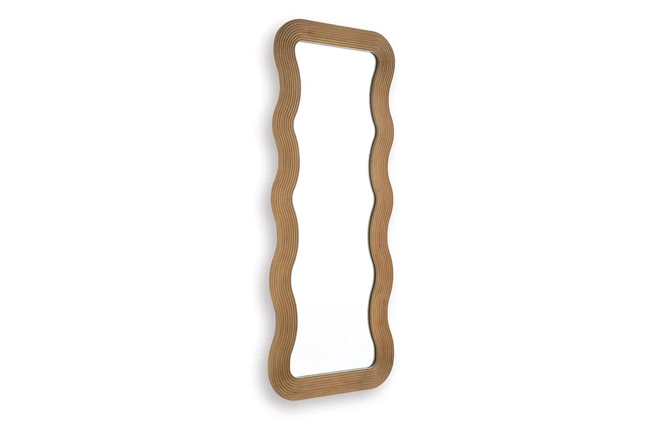 Ellisonville Floor Mirror In Brown A8010413