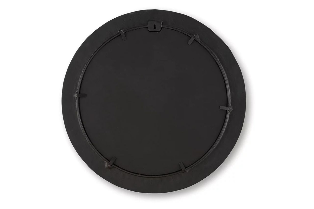 Ozias Accent Mirror In Black A8010417