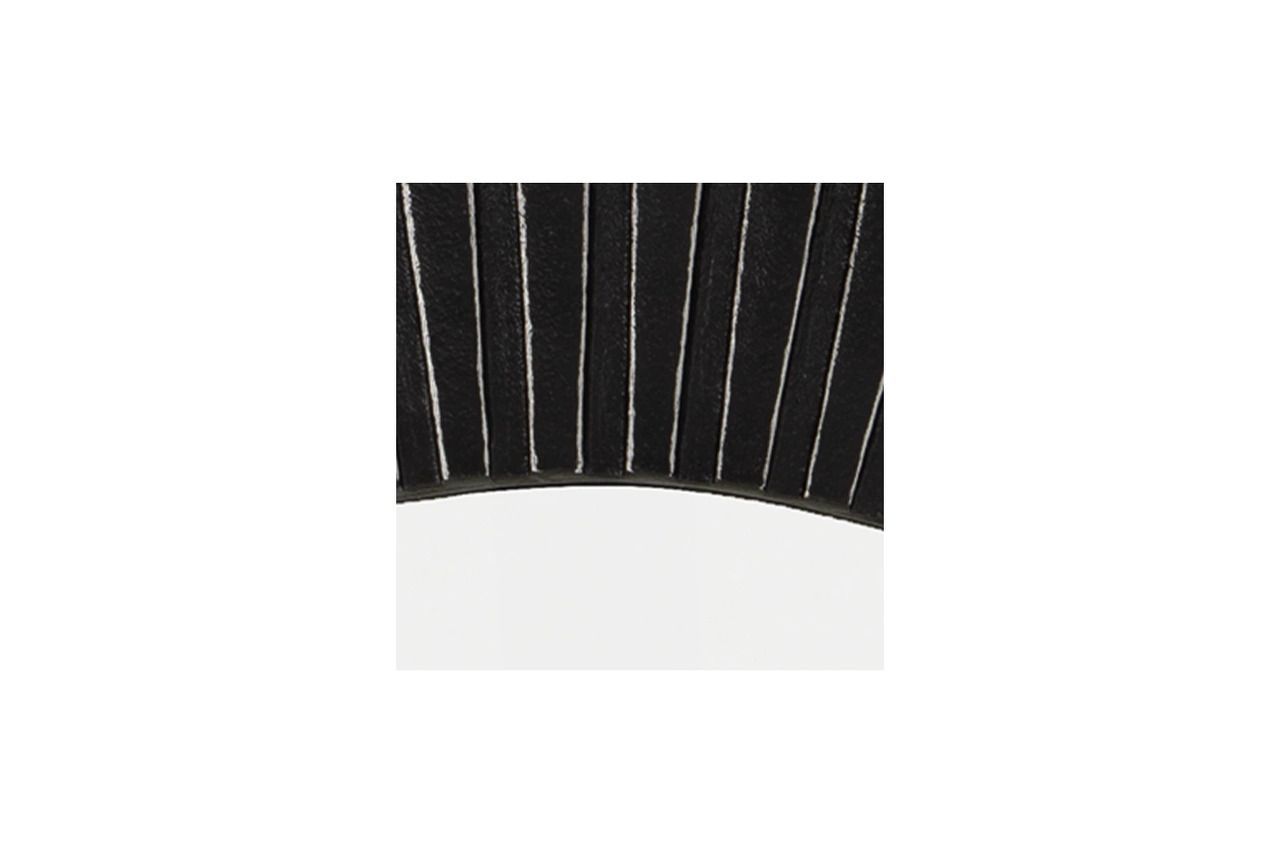 Ozias Accent Mirror In Black A8010417