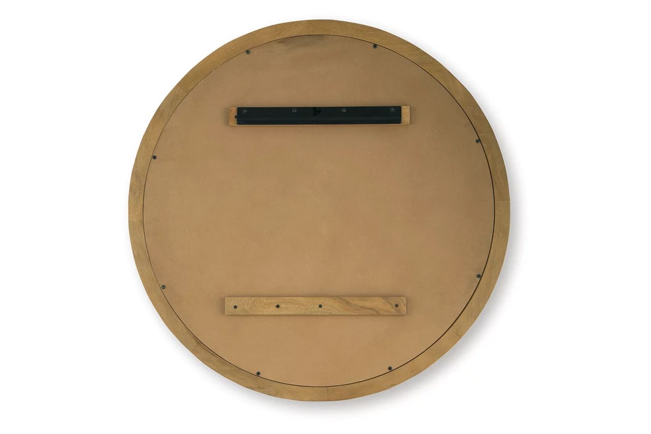 Yadiel Accent Mirror In Brown A8010426