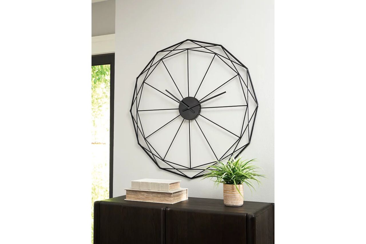 Arkthorne Wall Clock In Black A8010429