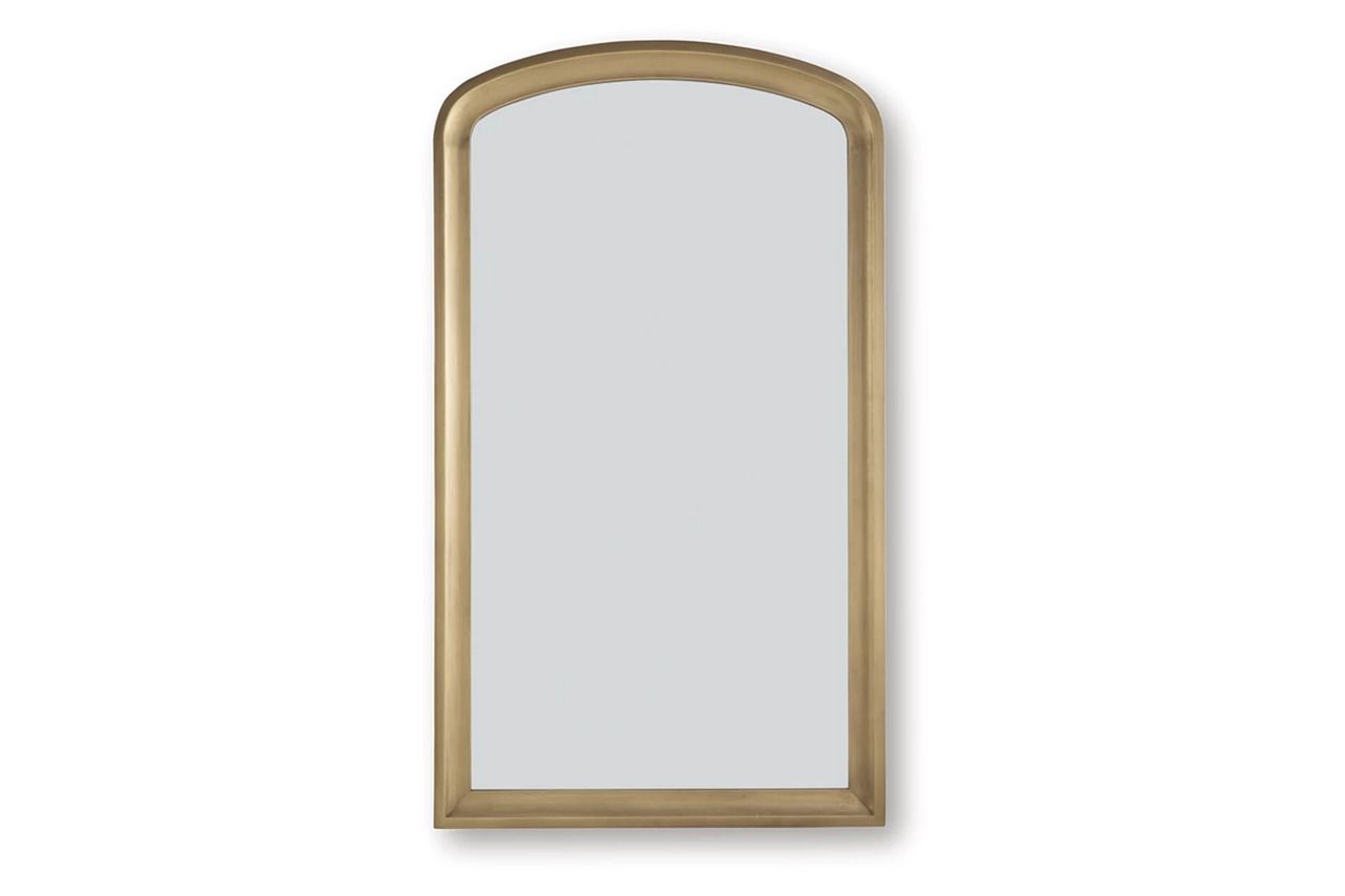 Fintan Floor Mirror In Gold A8010436