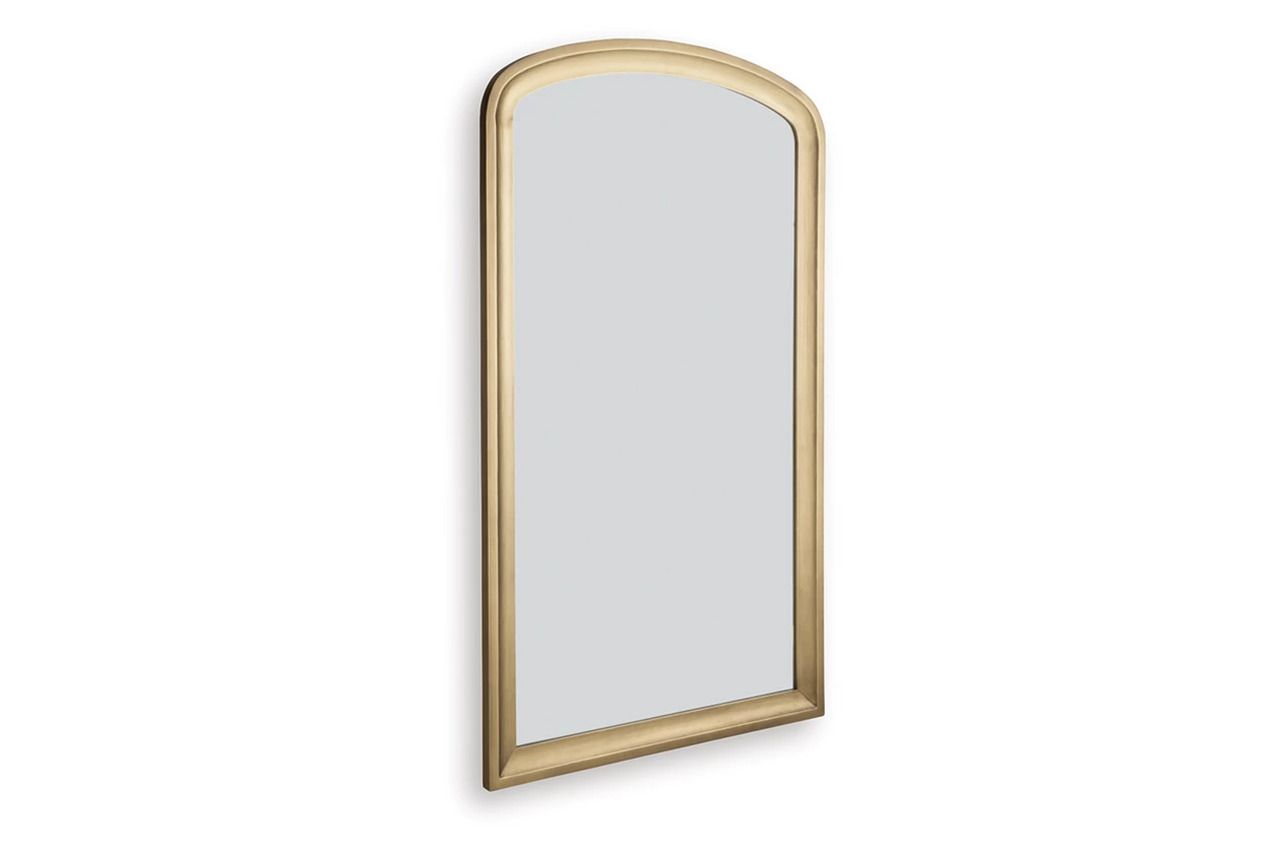 Fintan Floor Mirror In Gold A8010436