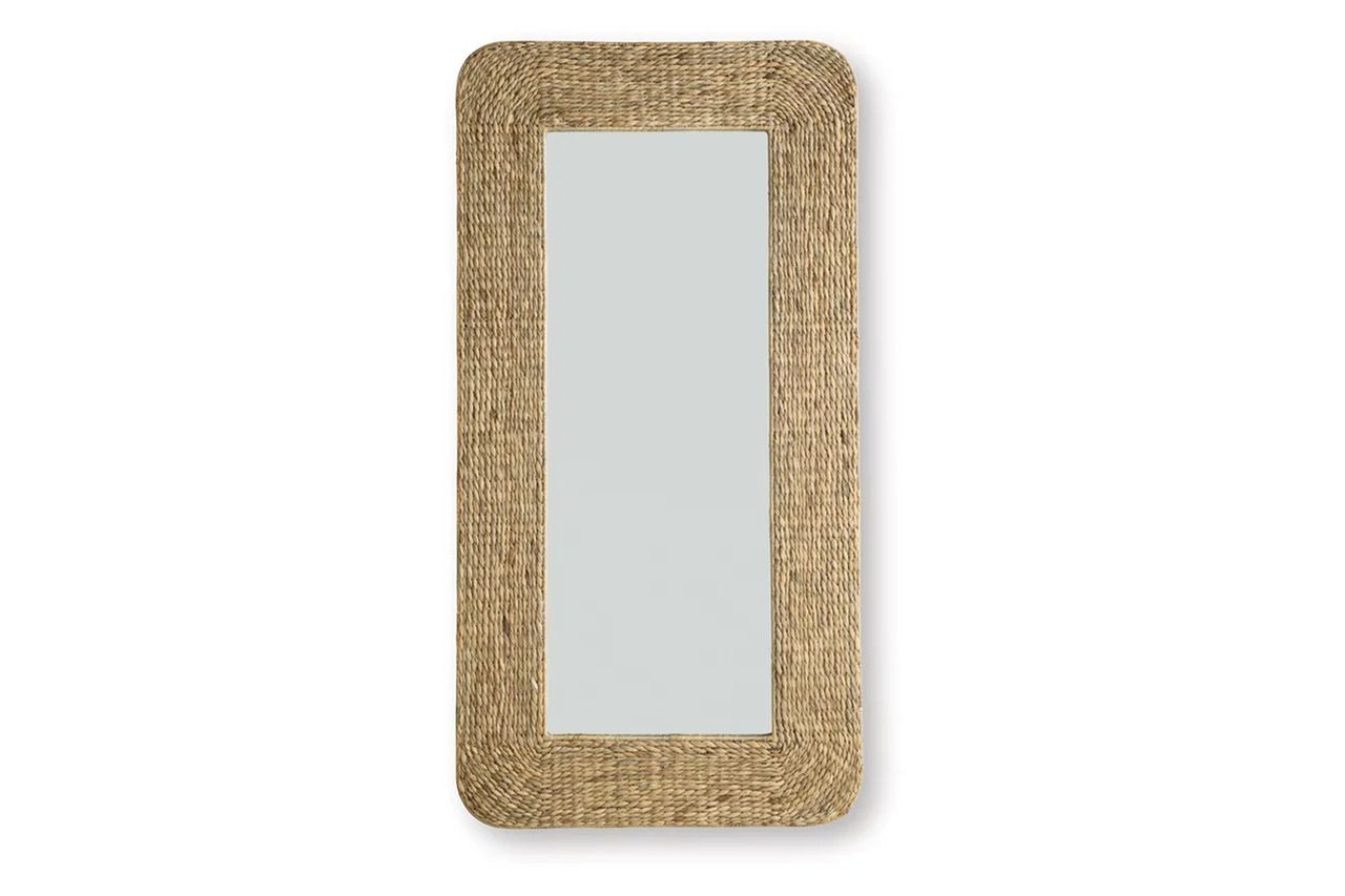 Norigan Floor Mirror In Natural A8010438