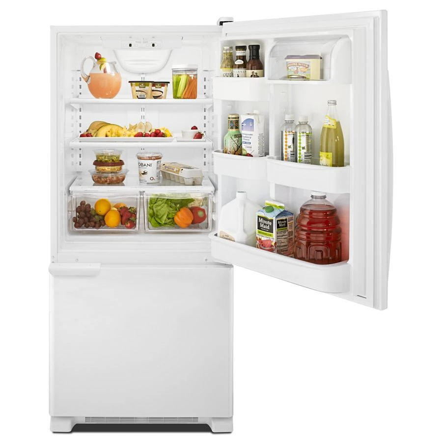29-inch Wide Bottom-Freezer Refrigerator with Garden Fresh Crisper Bins -- 18 cu. ft. Capacity ABB1921BRW, product image 3 of 7
