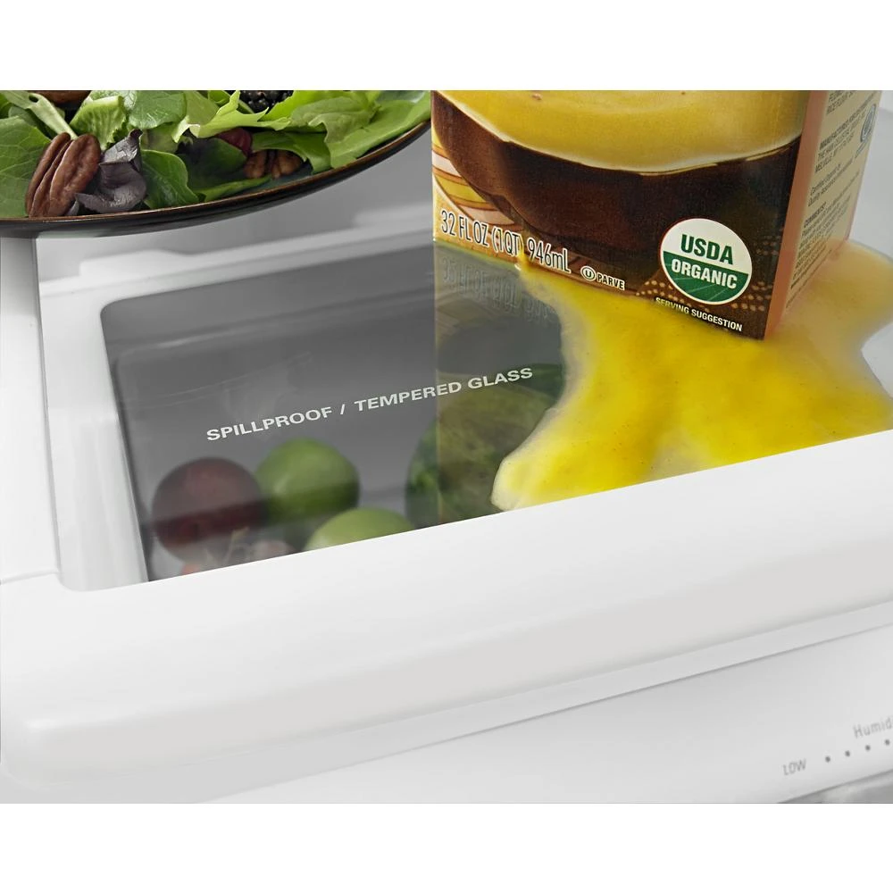 29-inch Wide Bottom-Freezer Refrigerator with EasyFreezer Pull-Out Drawer -- 18 cu. ft. Capacity view 14