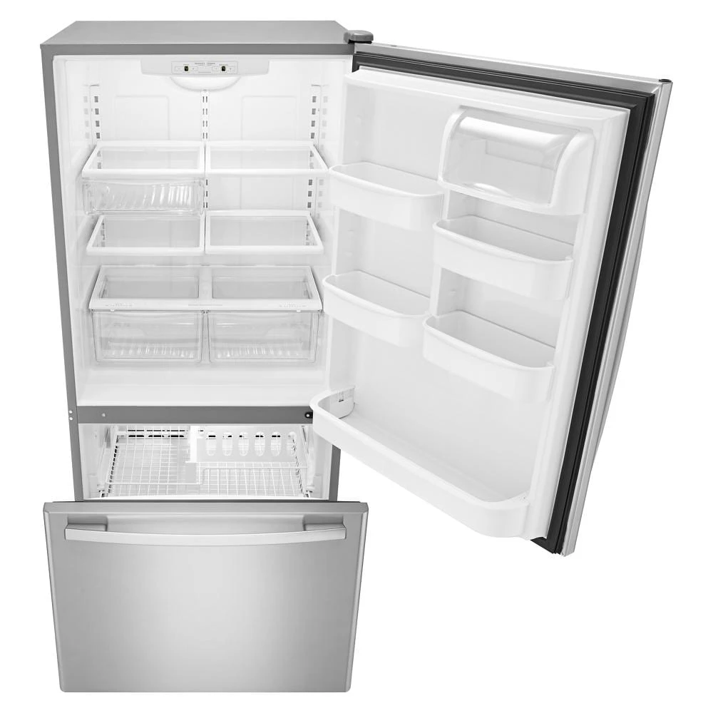 33-inch Wide Bottom-Freezer Refrigerator with EasyFreezer Pull-Out Drawer - 22 cu. ft. Capacity view 3