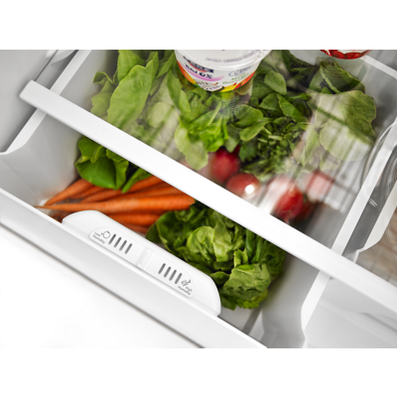 Humidity-Controlled Garden Fresh Crisper Bins