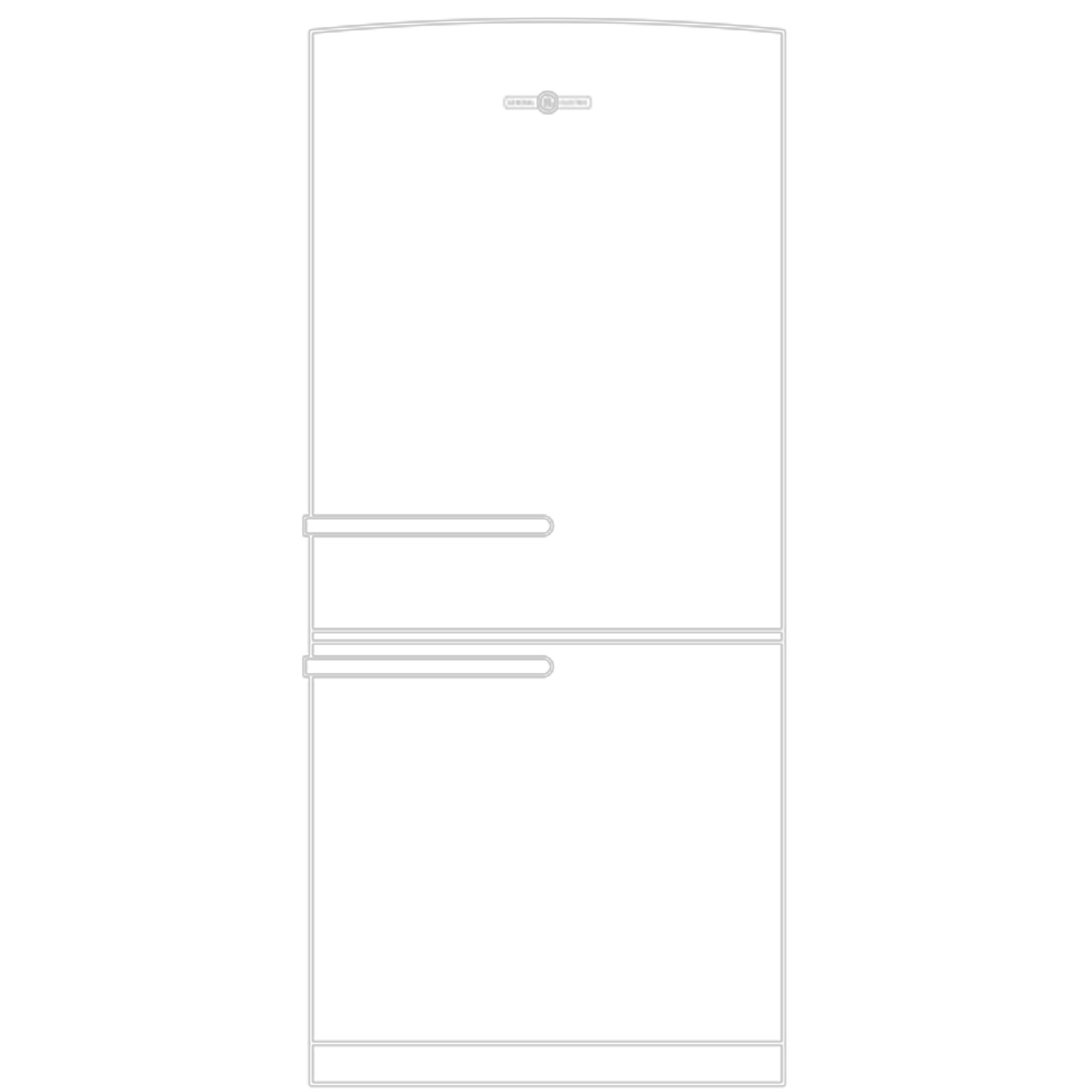 Artistry Series 20.3 Cu. Ft. Bottom-Freezer Refrigerator ABE20EGEWS, product image 21 of 22
