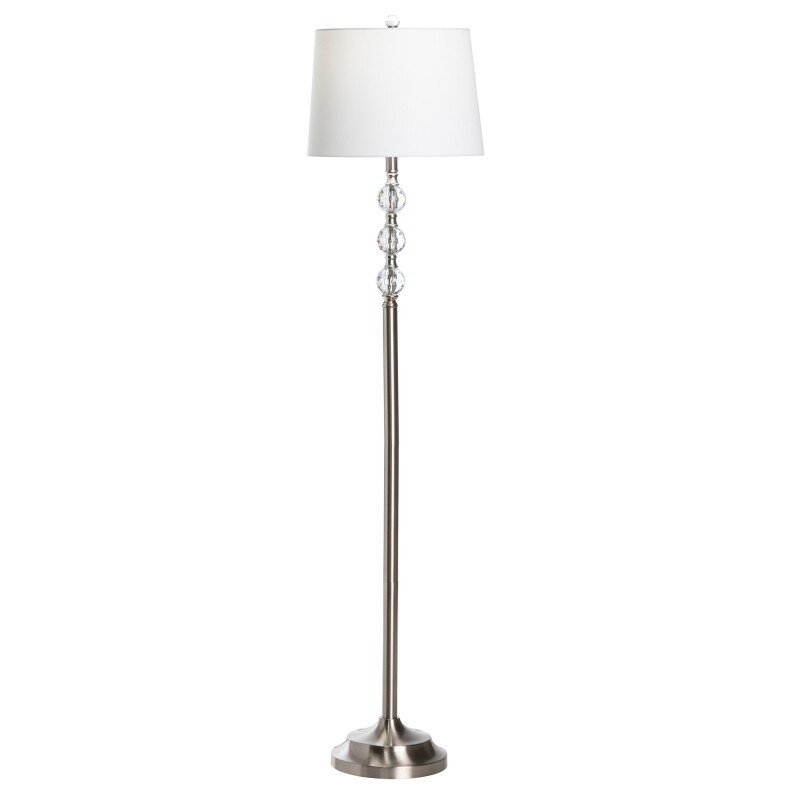 Herndon Crystal Floor Lamp ABS1188BNSNG