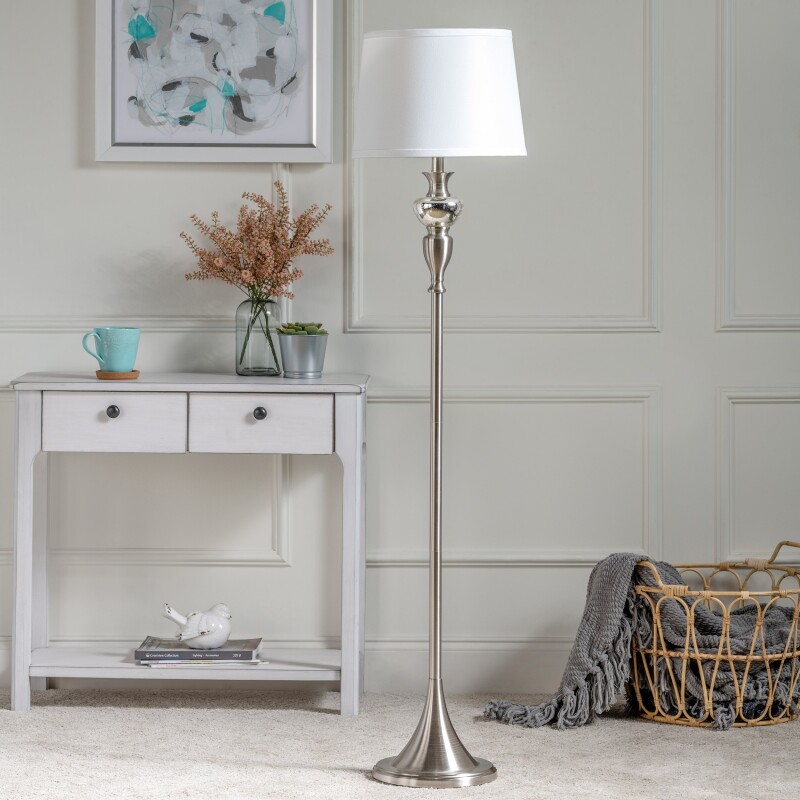 Queensland Metal Floor Lamp ABS1378SNG