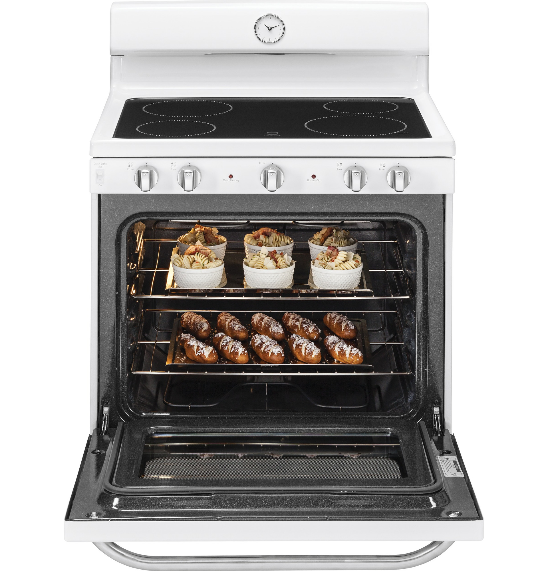 GE Artistry Series 30" Free-Standing Electric Range ABS45DFWS