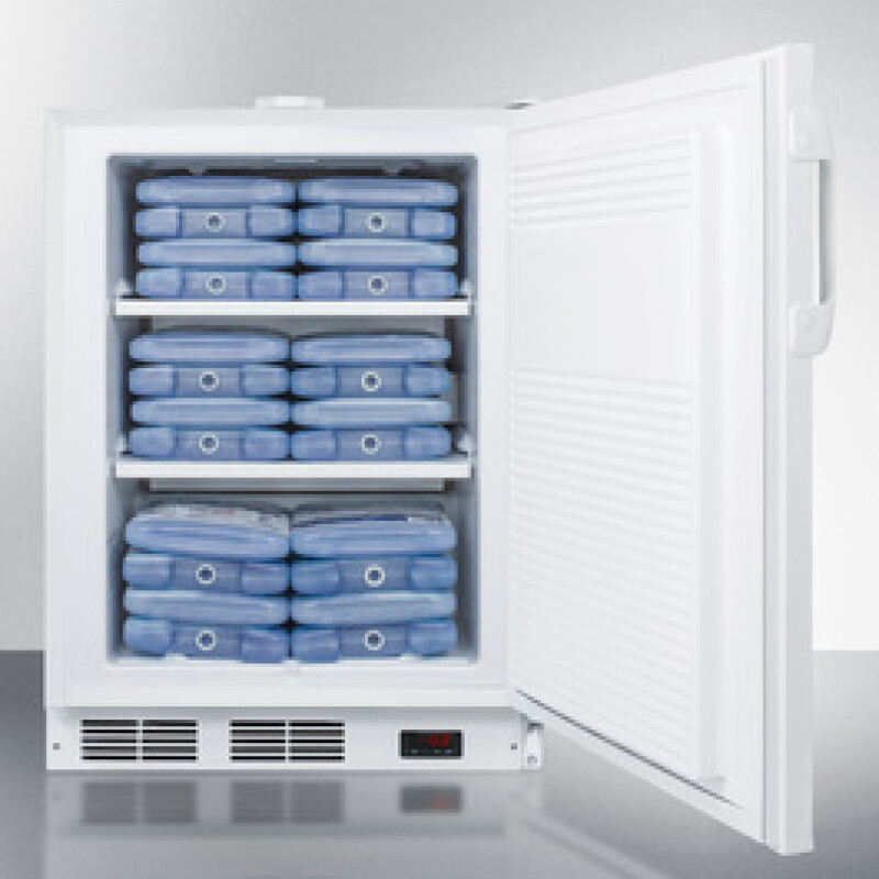 24" Wide Built-In All-Freezer ACF48W