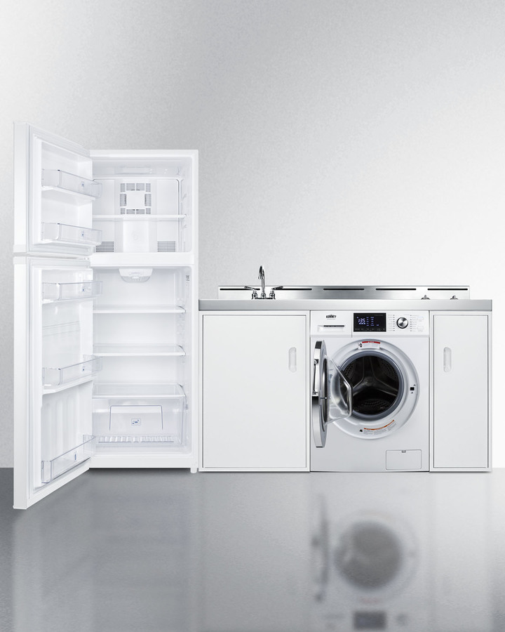 All-In-One Kitchenette with Washer/Dryer Combo ACKSPWD861G