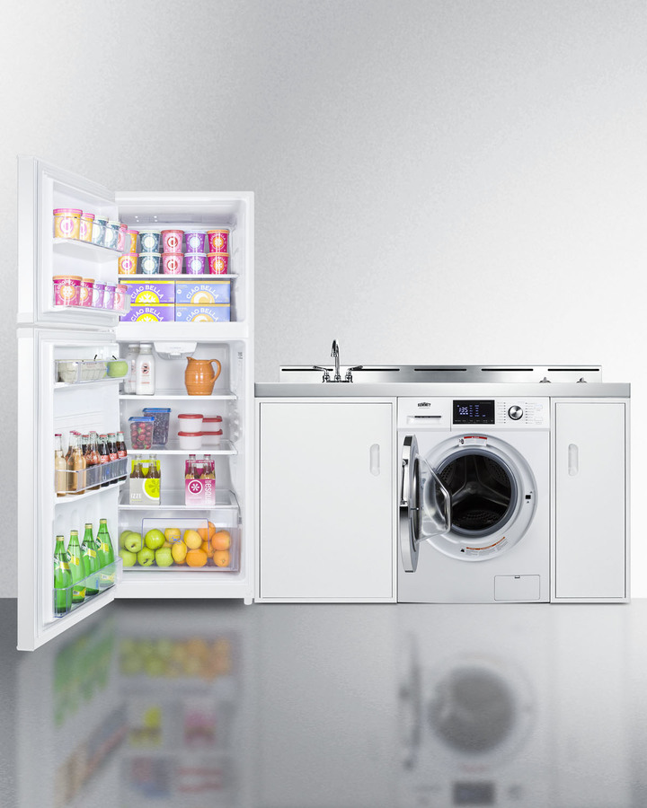 All-In-One Kitchenette with Washer/Dryer Combo ACKSPWD861G