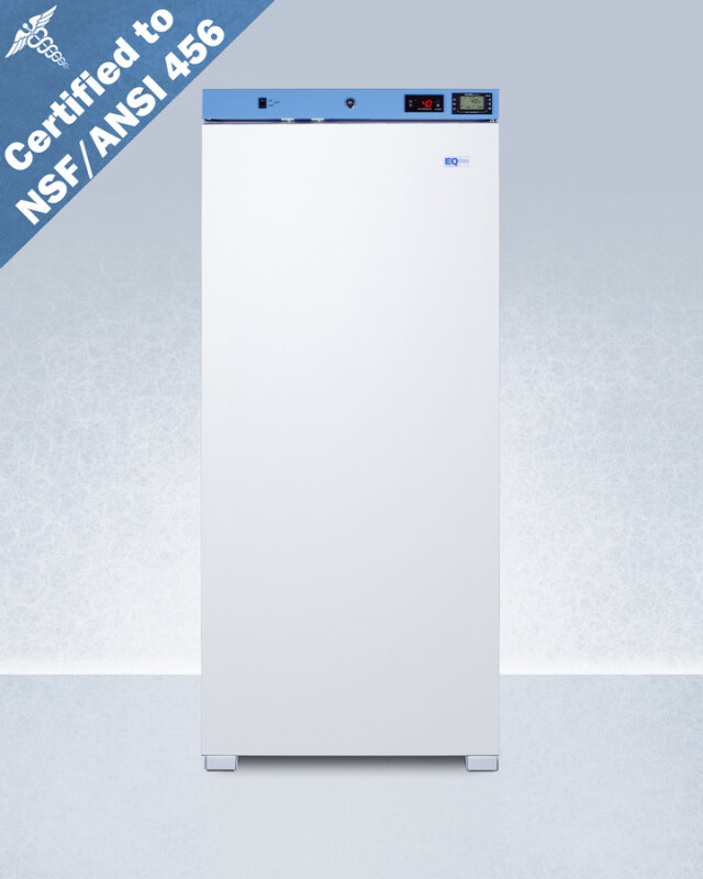 24" Wide Upright Medical Refrigerator, Certified to NSF/ANSI 456 Vaccine Storage Standard ACR1011WNSF456