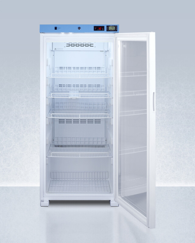 24" Wide Upright Medical Refrigerator, Certified to NSF/ANSI 456 Vaccine Storage Standard ACR1012GNSF456
