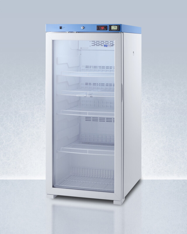 24" Wide Upright Medical Refrigerator, Certified to NSF/ANSI 456 Vaccine Storage Standard ACR1012GNSF456