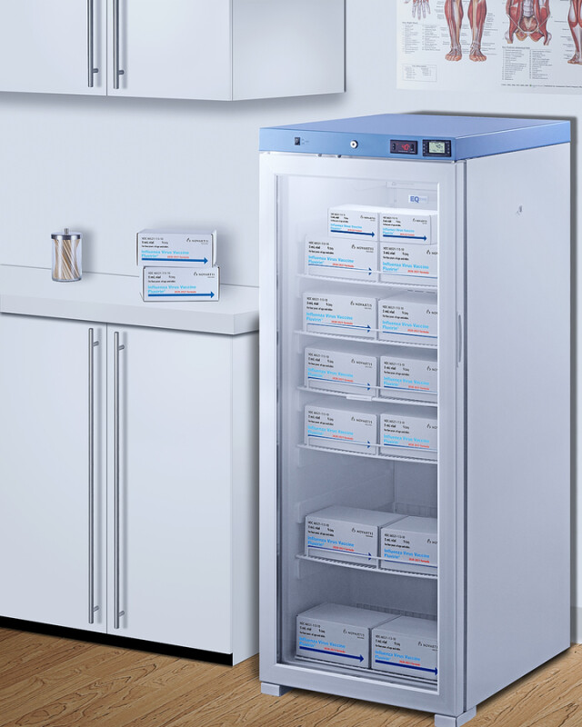 24" Wide Upright Medical Refrigerator ACR1322GLHD