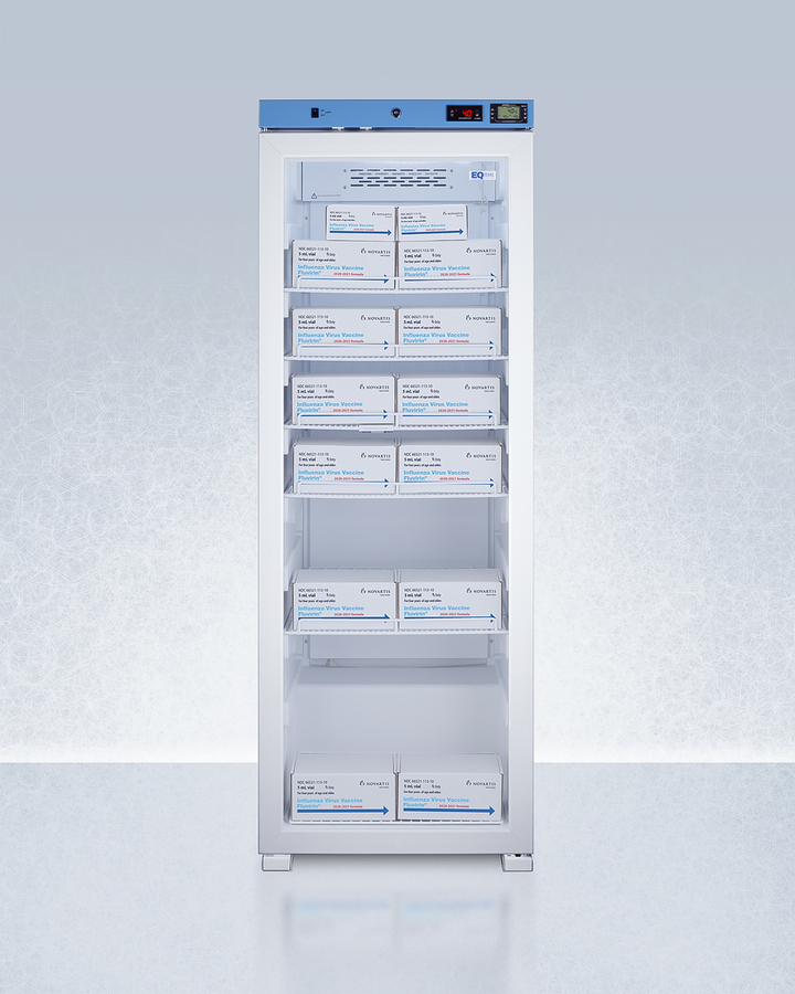 24" Wide Upright Medical Refrigerator, Certified to NSF/ANSI 456 Vaccine Storage Standard ACR1322GNSF456LHD
