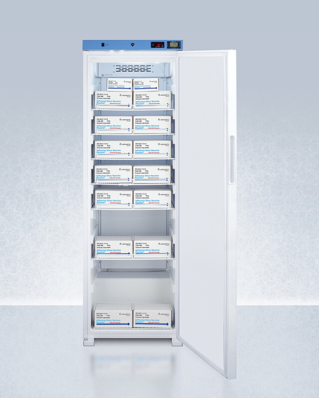 24" Wide Upright Medical Refrigerator, Certified to NSF/ANSI 456 Vaccine Storage Standard ACR1601WNSF456