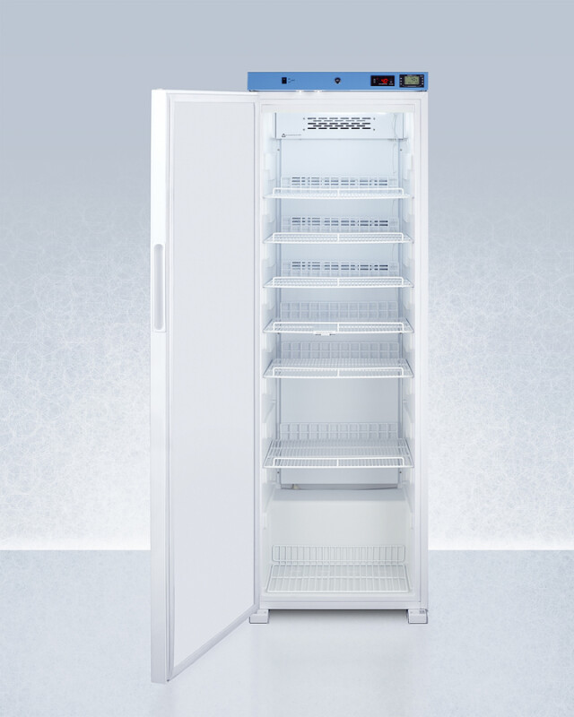 24" Wide Upright Medical Refrigerator, Certified to NSF/ANSI 456 Vaccine Storage Standard ACR1601WNSF456LHD
