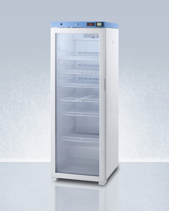 24" Wide Upright Medical Refrigerator, Certified to NSF/ANSI 456 Vaccine Storage Standard ACR1602GNSF456