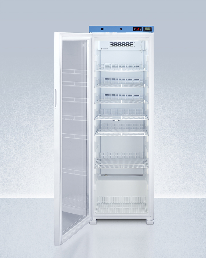 24" Wide Upright Medical Refrigerator, Certified to NSF/ANSI 456 Vaccine Storage Standard ACR1602GNSF456LHD