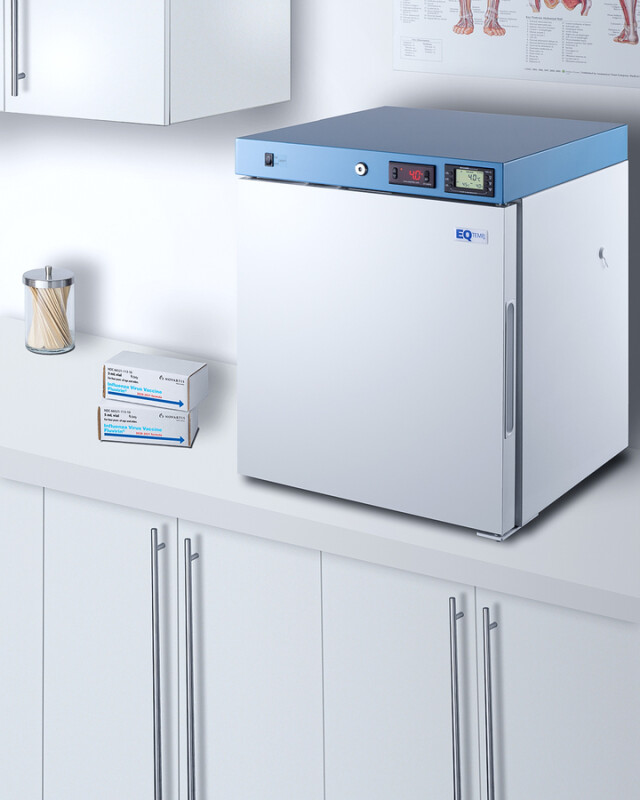 19" Wide Compact Medical Refrigerator ACR161W