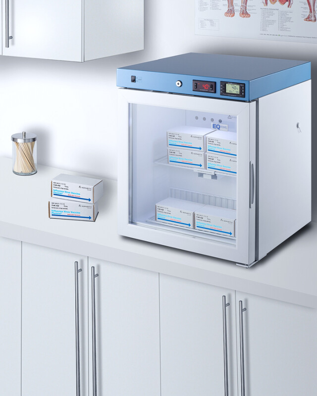 19" Wide Compact Medical Refrigerator ACR162G
