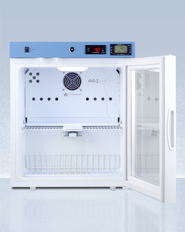 19" Wide Compact Medical Refrigerator ACR162G
