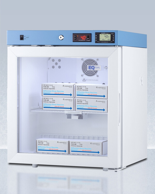 19" Wide Compact Medical Refrigerator ACR162G