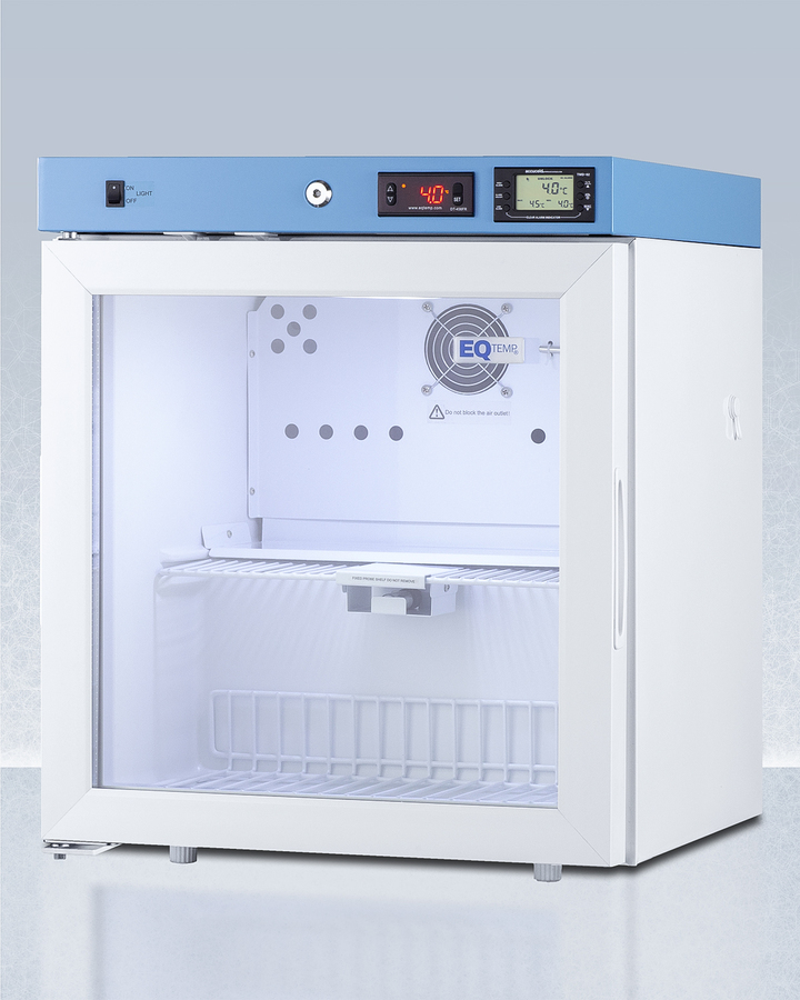 19" Wide Compact Medical Refrigerator, Certified to NSF/ANSI 456 Vaccine Storage Standard ACR162GNSF456LHD
