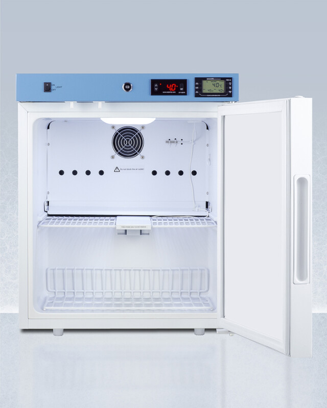 19" Wide Compact Medical Refrigerator ACR21W