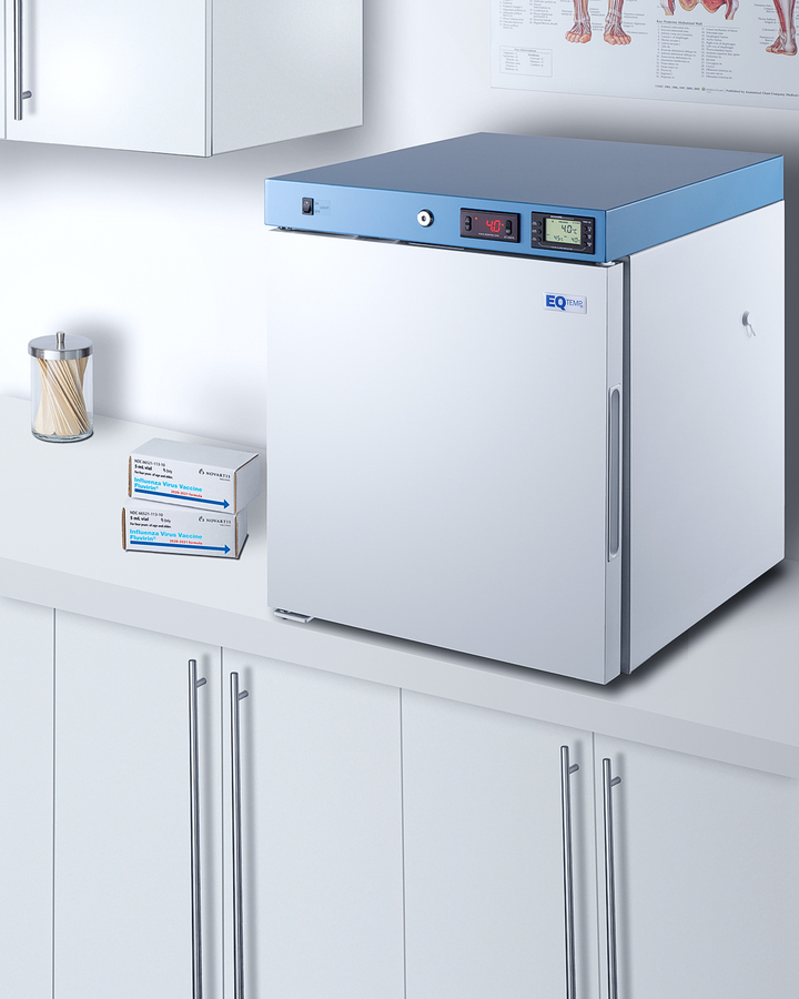 19" Wide Compact Medical Refrigerator, Certified to NSF/ANSI 456 Vaccine Storage Standard ACR21WNSF456LHD