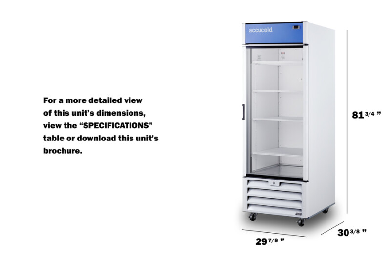 30" Wide Healthcare Refrigerator ACR261RH