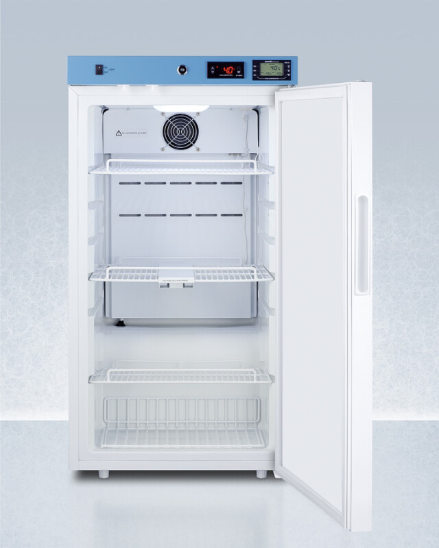 19" Wide Medical Refrigerator, Certified to NSF/ANSI 456 Vaccine Storage Standard ACR31WNSF456