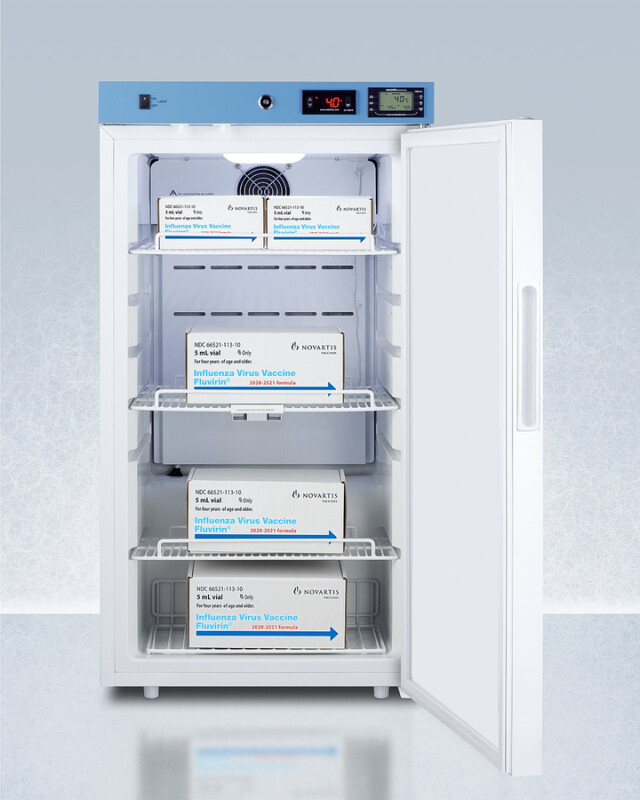 19" Wide Medical Refrigerator, Certified to NSF/ANSI 456 Vaccine Storage Standard ACR31WNSF456