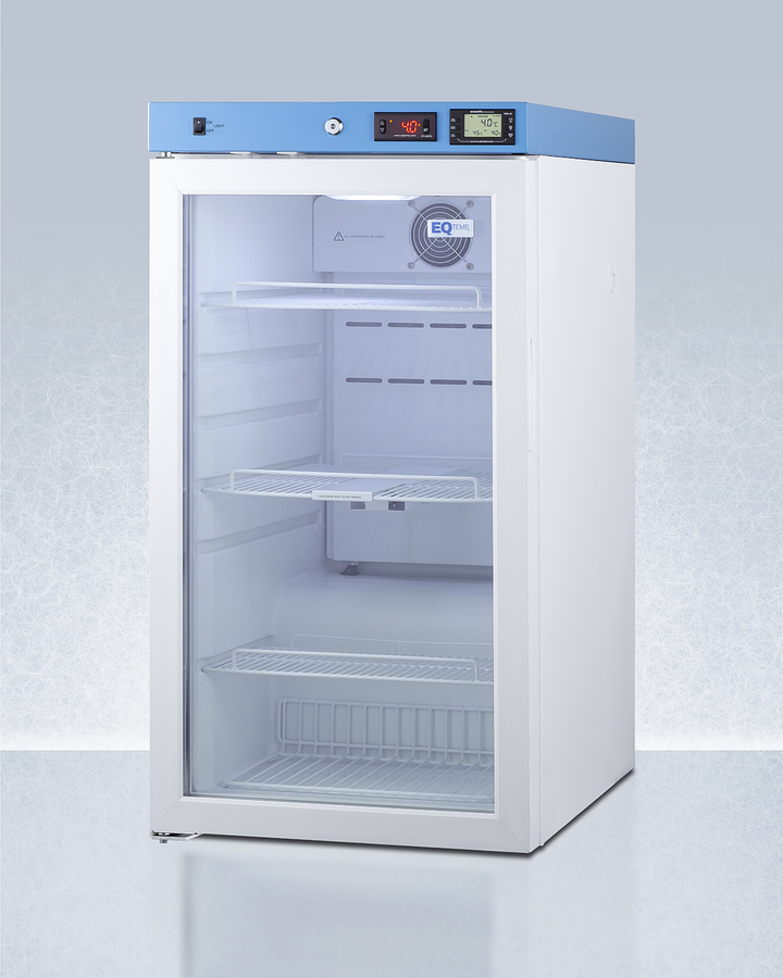19" Wide Medical Refrigerator ACR32GLHD