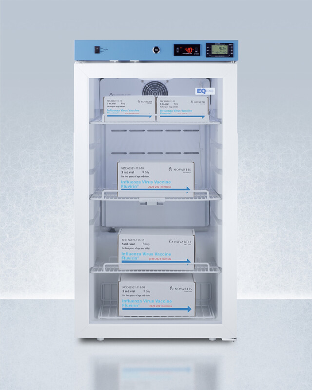 19" Wide Medical Refrigerator, Certified to NSF/ANSI 456 Vaccine Storage Standard ACR32GNSF456