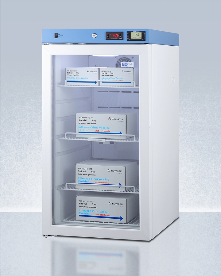 19" Wide Medical Refrigerator, Certified to NSF/ANSI 456 Vaccine Storage Standard ACR32GNSF456LHD