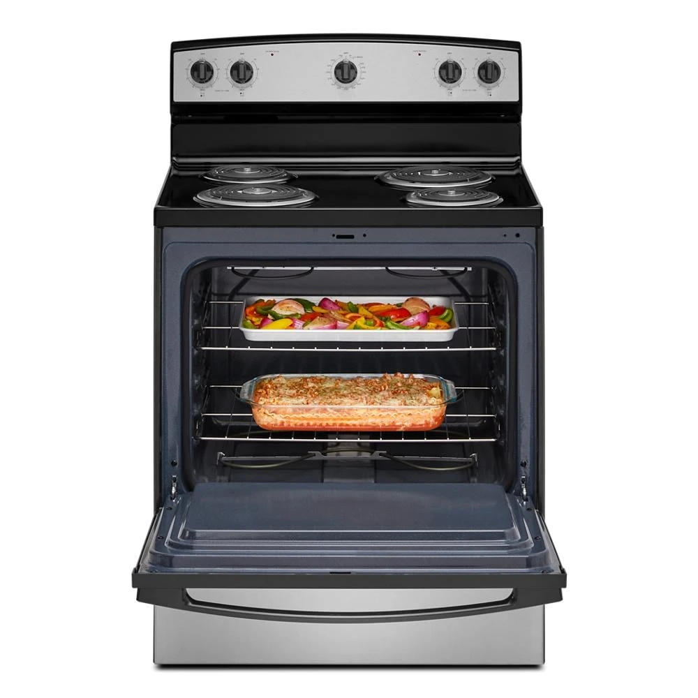 30-inch Electric Range with Easy-Clean Glass Door view 2
