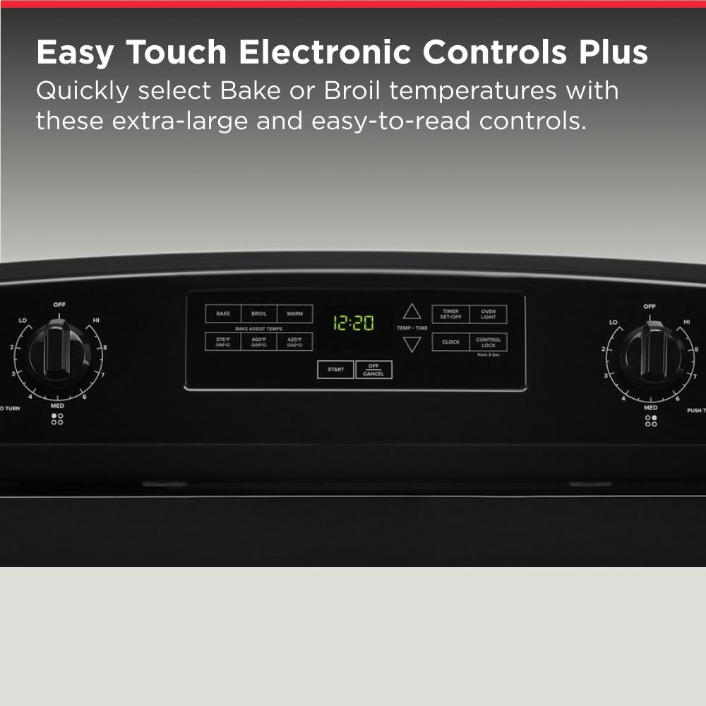 30-inch  Electric Range with Bake Assist Temps view 11