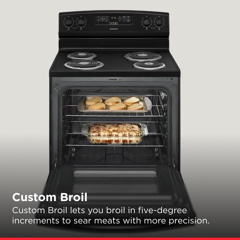 30-inch  Electric Range with Bake Assist Temps view 7