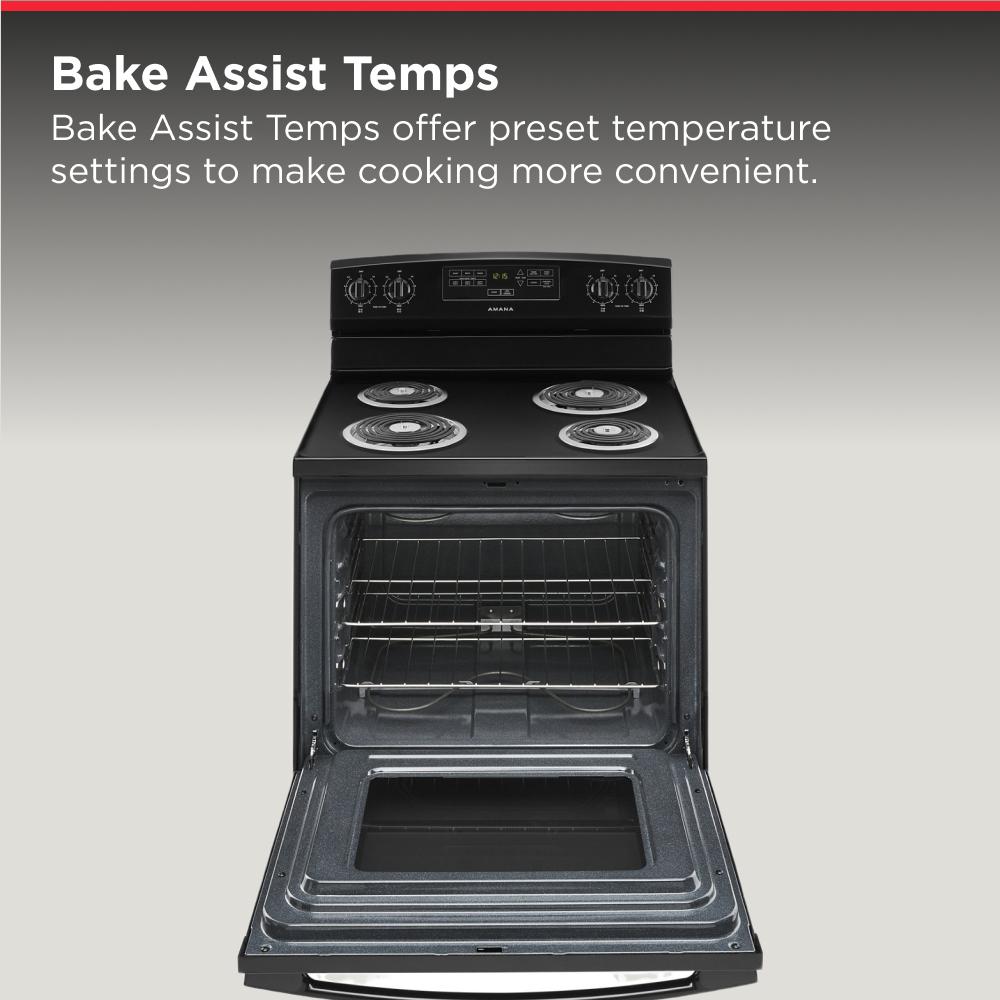 30-inch  Electric Range with Bake Assist Temps view 5
