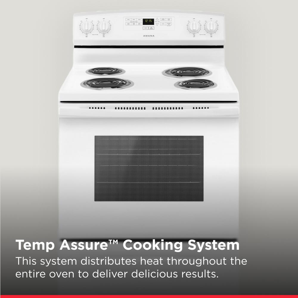 Amana® Electric Range with Bake Assist Temps view 7
